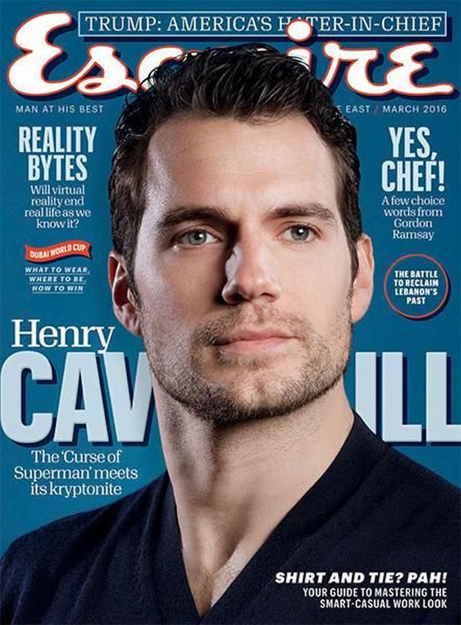 ESQUIRE UNITED ARAB EMIRATES magazine side cover  March 2016