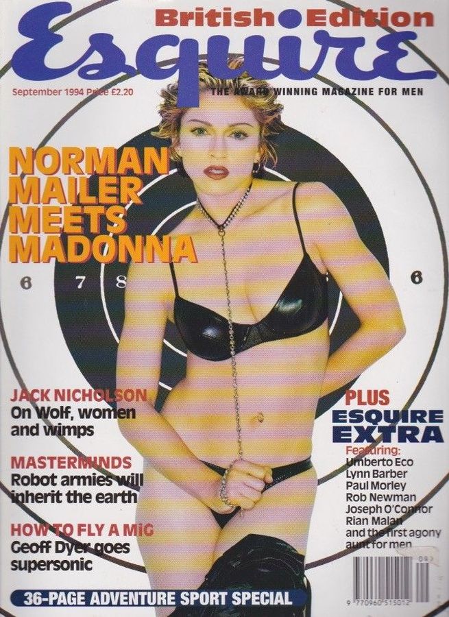 ESQUIRE magazine side cover  September 1994