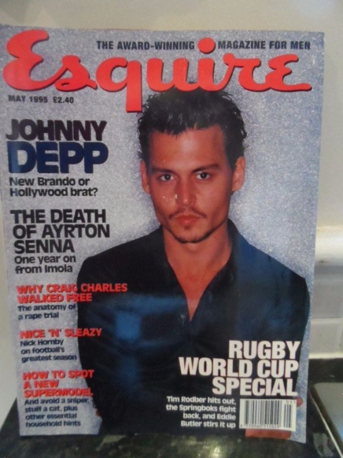 ESQUIRE magazine side cover  May 1995