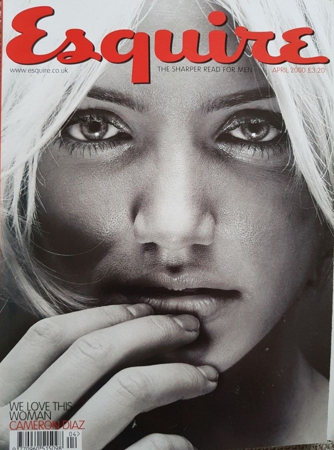 ESQUIRE magazine side cover  April 2000