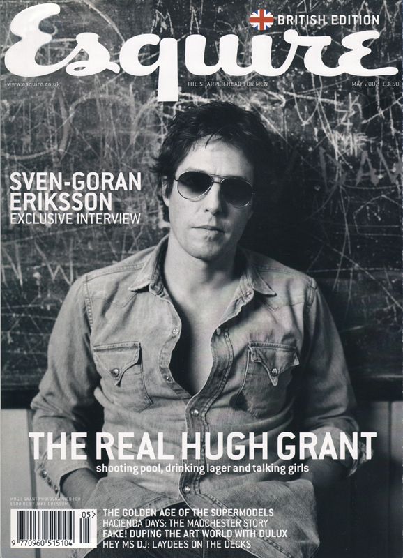 ESQUIRE magazine side cover  May 2002