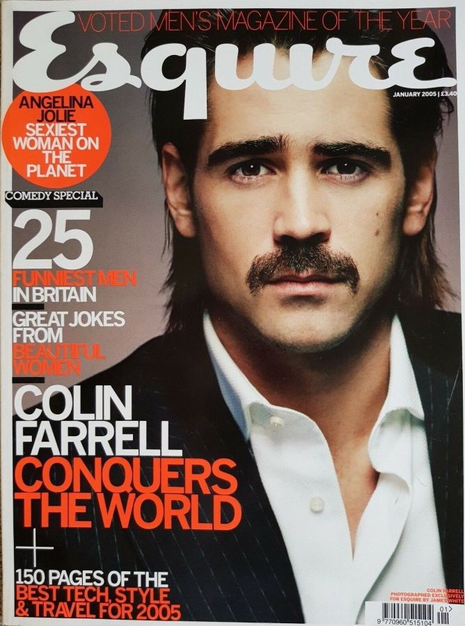 ESQUIRE magazine side cover  January 2005