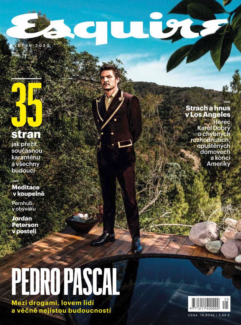 ESQUIRE (Czech) magazine side cover Spring 2020