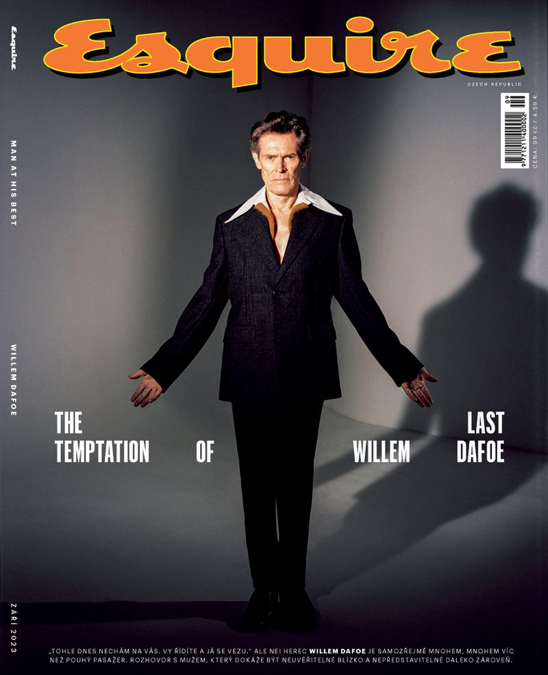 ESQUIRE (Czech) magazine side cover  September 2023