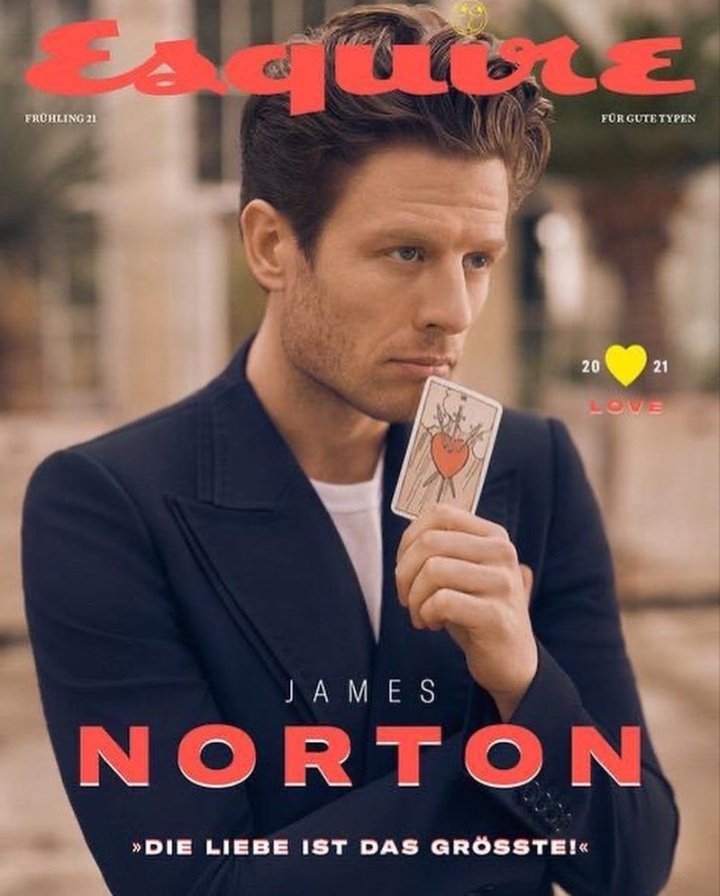 ESQUIRE (DE) magazine side cover Spring 2021