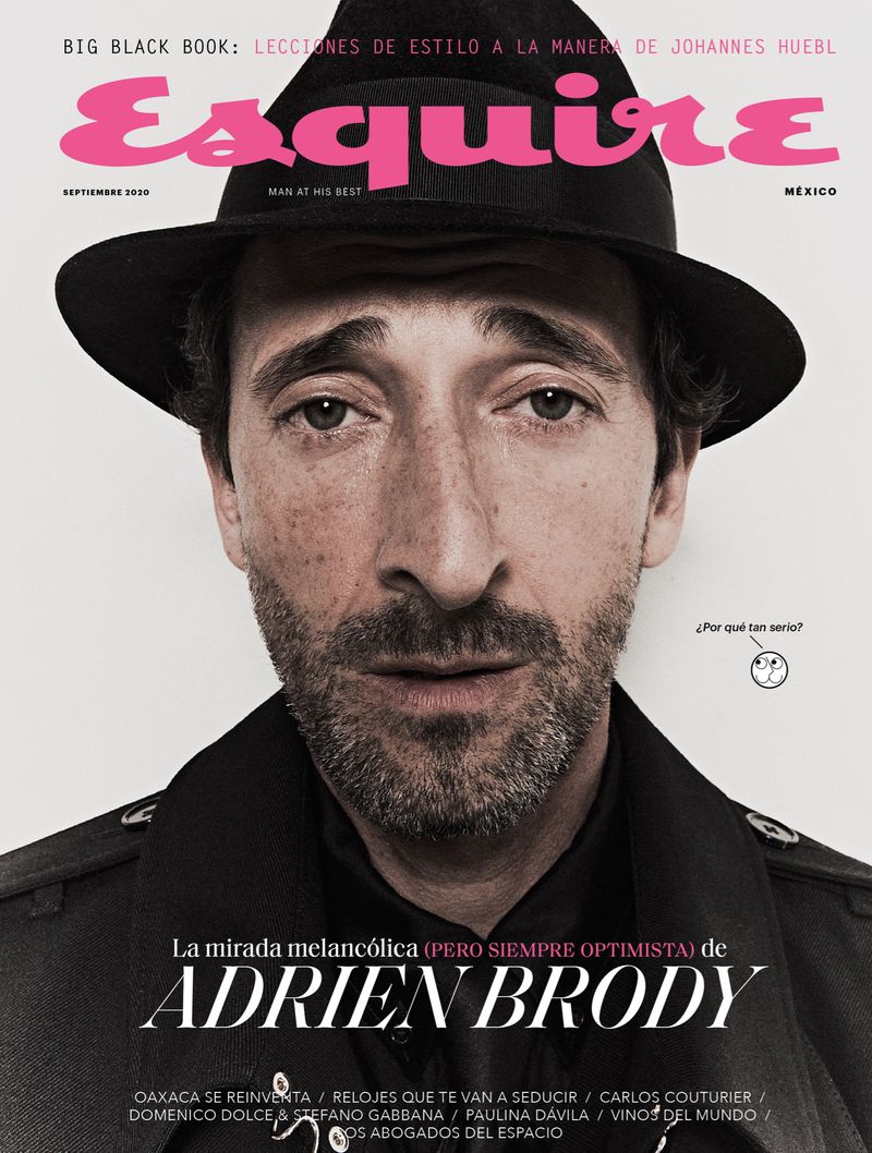 ESQUIRE (Mexico) magazine side cover  September 2020