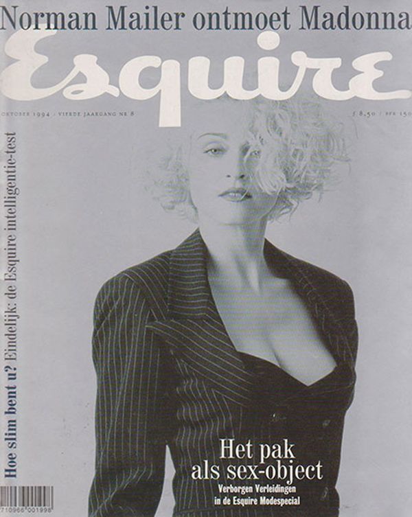 ESQUIRE NETHERLANDS magazine side cover  October 1994
