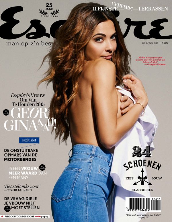 ESQUIRE NETHERLANDS magazine side cover  June 2015