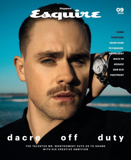 ESQUIRE SINGAPORE magazine side cover  September 2020