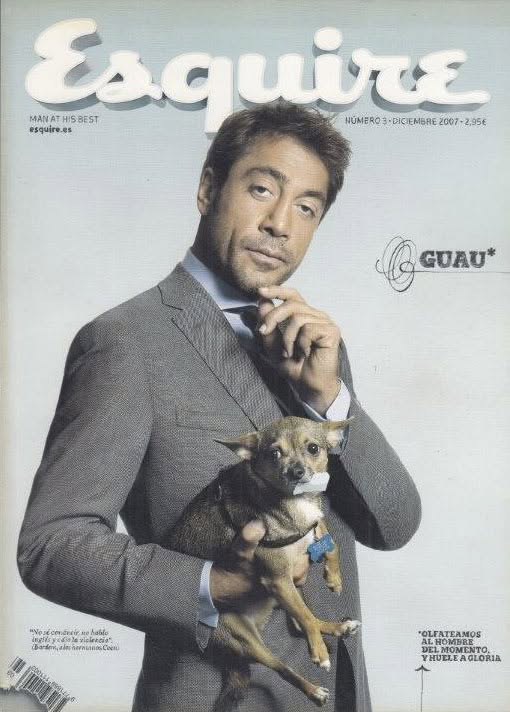 ESQUIRE (Spain) magazine side cover Issue 3  December 2007