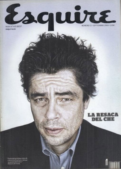 ESQUIRE (Spain) magazine side cover Issue 11 September 2008