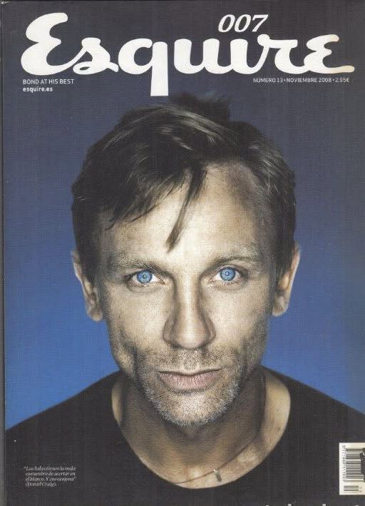 ESQUIRE (Spain) magazine side cover Issue 13 November 2008