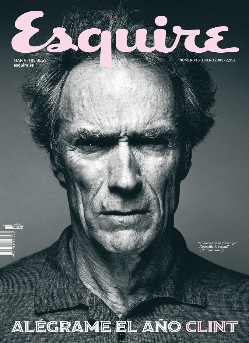 ESQUIRE (Spain) magazine side cover Issue 15  January 2009