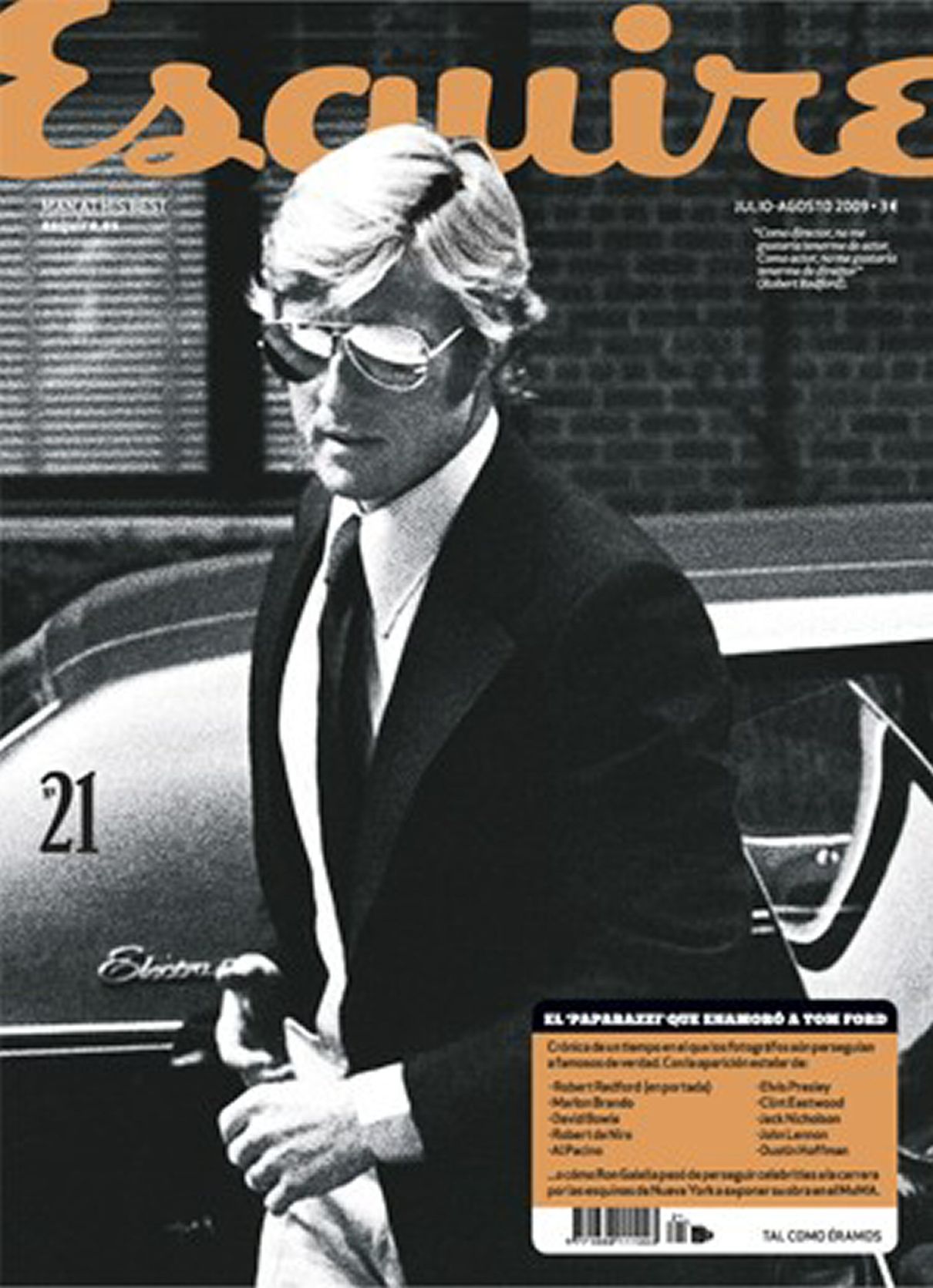 ESQUIRE (Spain) magazine side cover Issue 21  July/August 2009