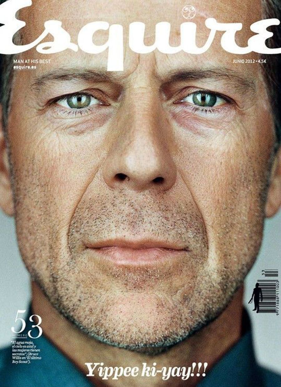 ESQUIRE (Spain) magazine side cover Issue 53  June 2012
