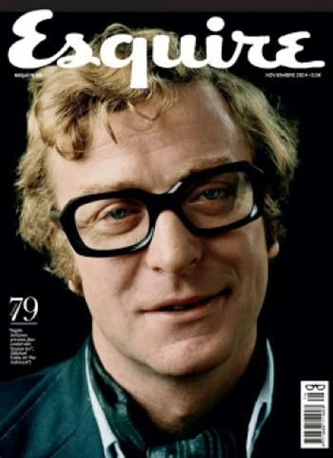 ESQUIRE (Spain) magazine side cover Issue 79  November 2014