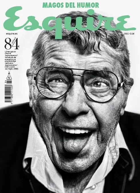 ESQUIRE (Spain) magazine side cover Issue 84  April 2015