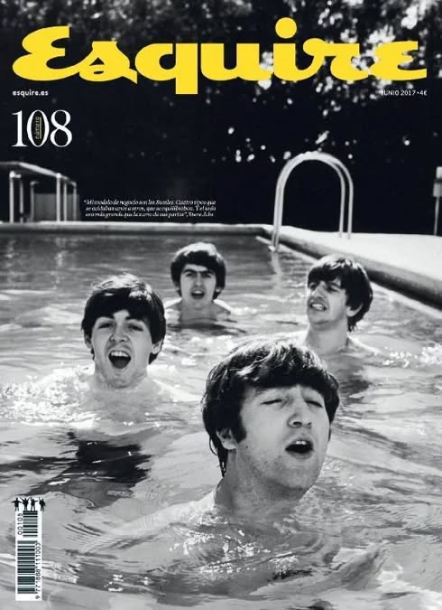ESQUIRE (Spain) magazine side cover Issue 108  June 2017