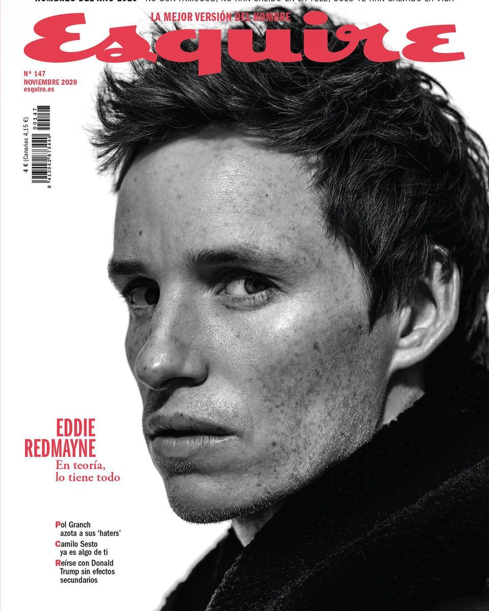 ESQUIRE (Spain) magazine side cover Issue 147  November 2020