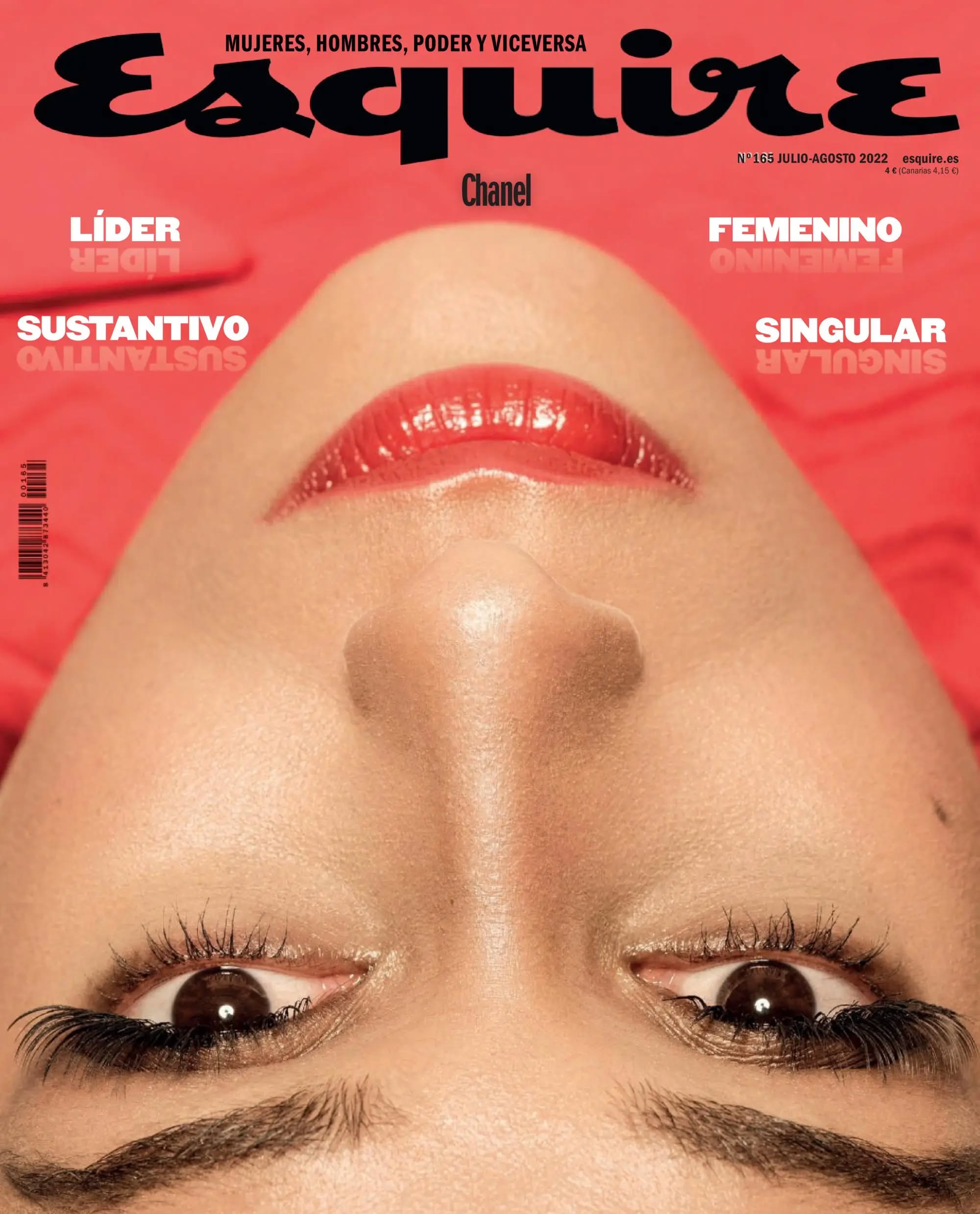 ESQUIRE (Spain) magazine side cover Issue 165  July/August 2022