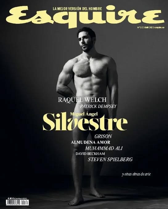 ESQUIRE (Spain) magazine side cover Issue 172  April 2023