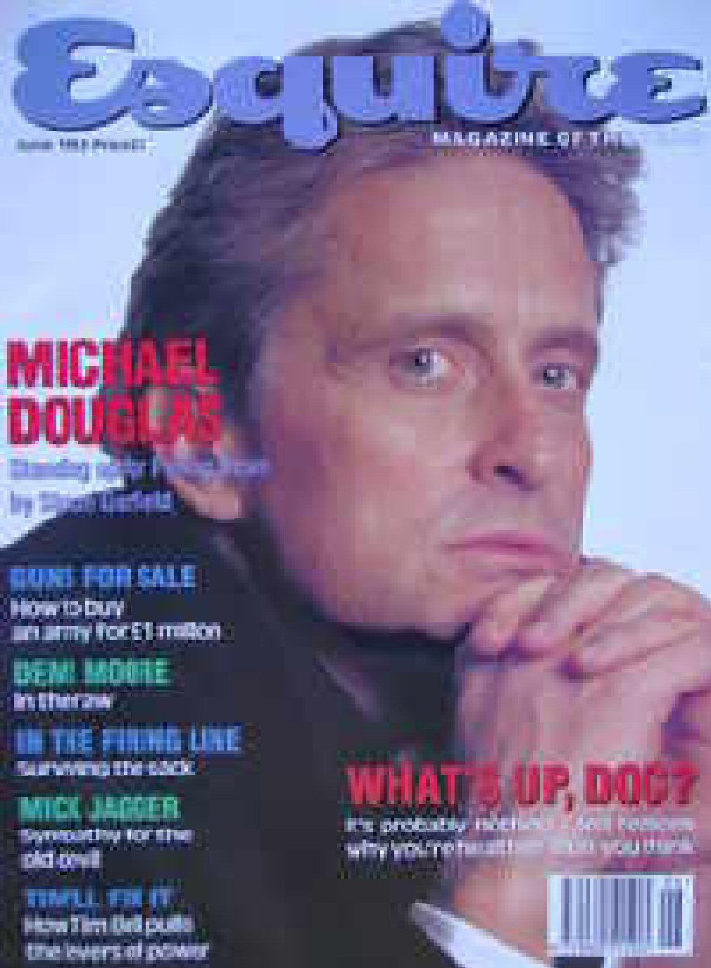 ESQUIRE magazine side cover  June 1993
