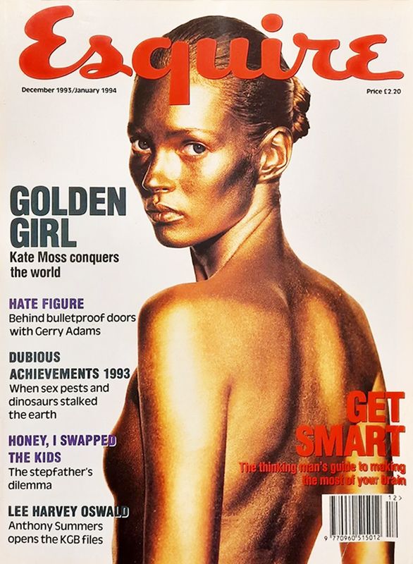 ESQUIRE magazine side cover  December 1993