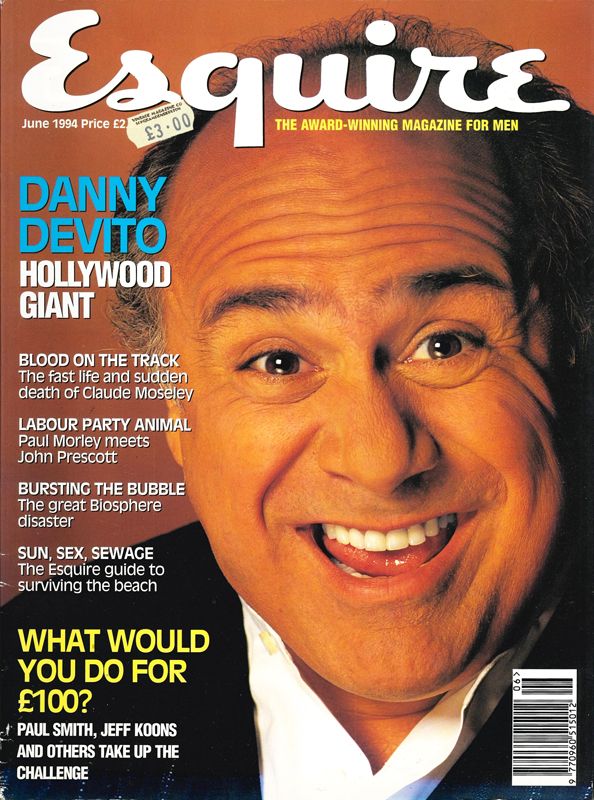 ESQUIRE magazine side cover  June 1994