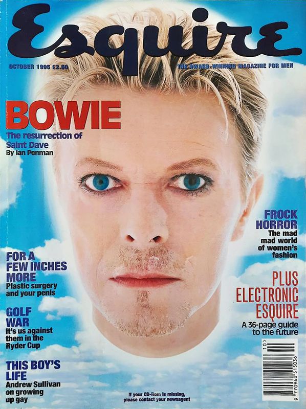 ESQUIRE magazine side cover a October 1995