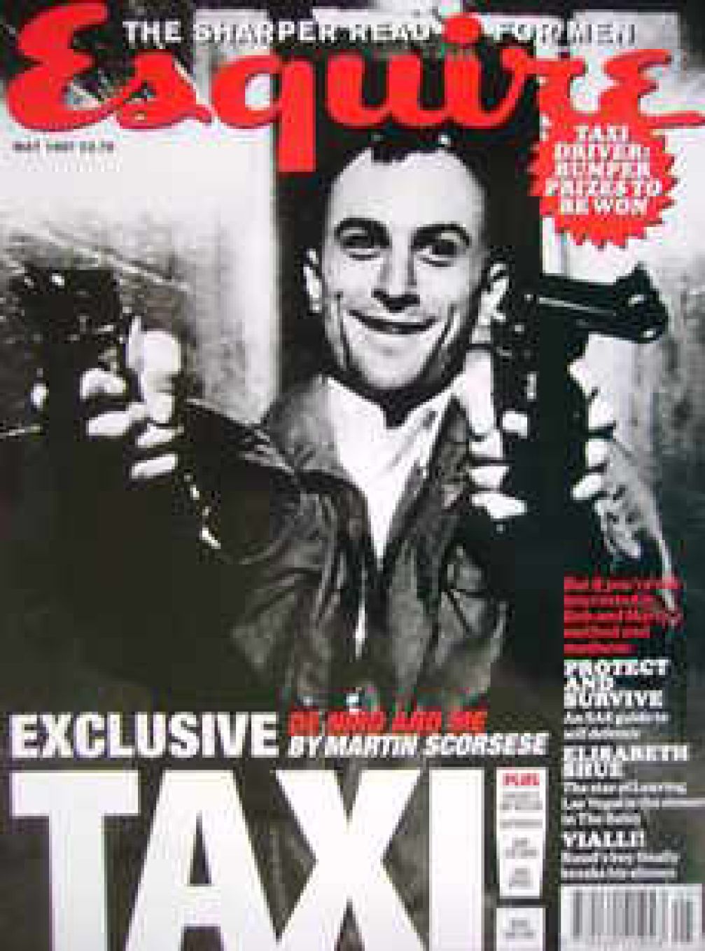 ESQUIRE magazine side cover  May 1997
