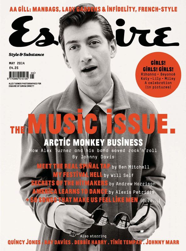 ESQUIRE magazine side cover  May 2014