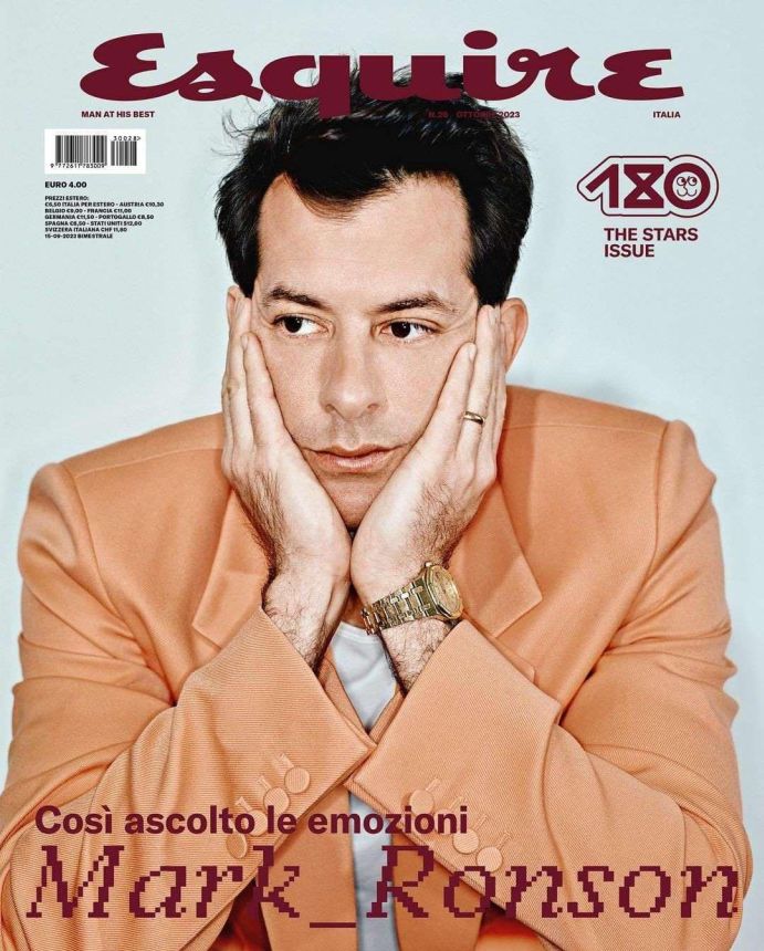ESQUIRE ITALY magazine cover  October 2023