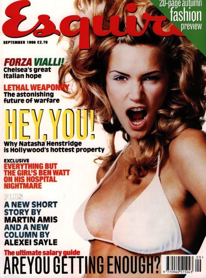 ESQUIRE magazine side cover  September 1996
