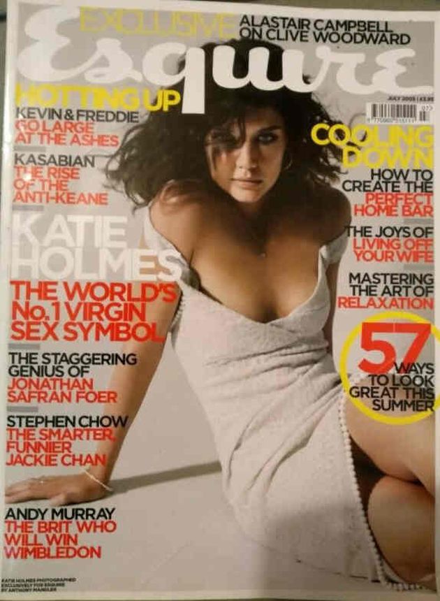 ESQUIRE magazine side cover  July 2005