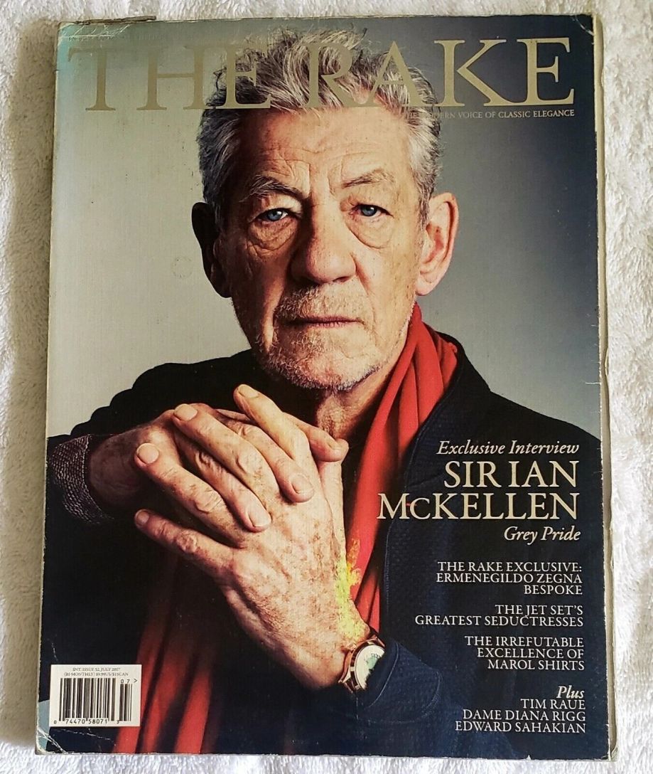 ESQUIRE magazine side cover  July 2017