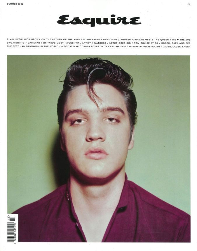 ESQUIRE magazine side cover Summer 2022