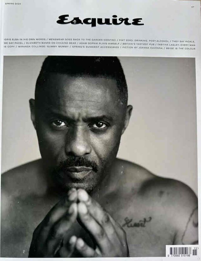 ESQUIRE magazine side cover Spring 2023