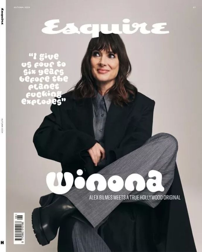 ESQUIRE magazine side cover Autumn 2024