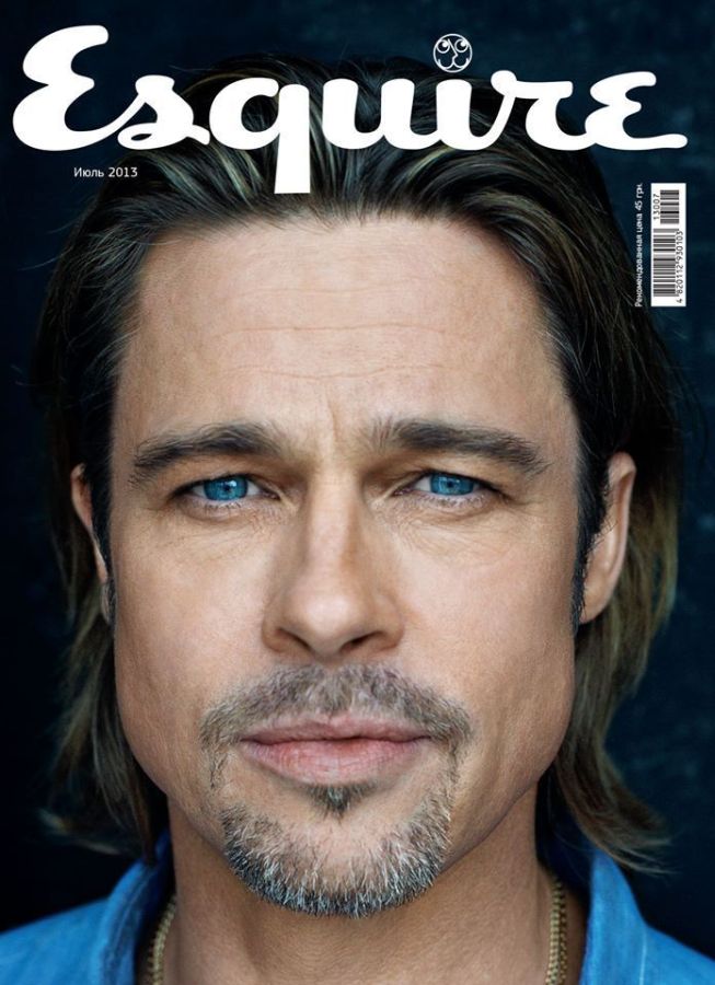 ESQUIRE UKRAINE magazine side cover  July 2013
