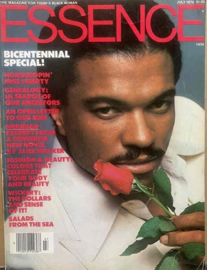 ESSENCE magazine side cover  July 1976