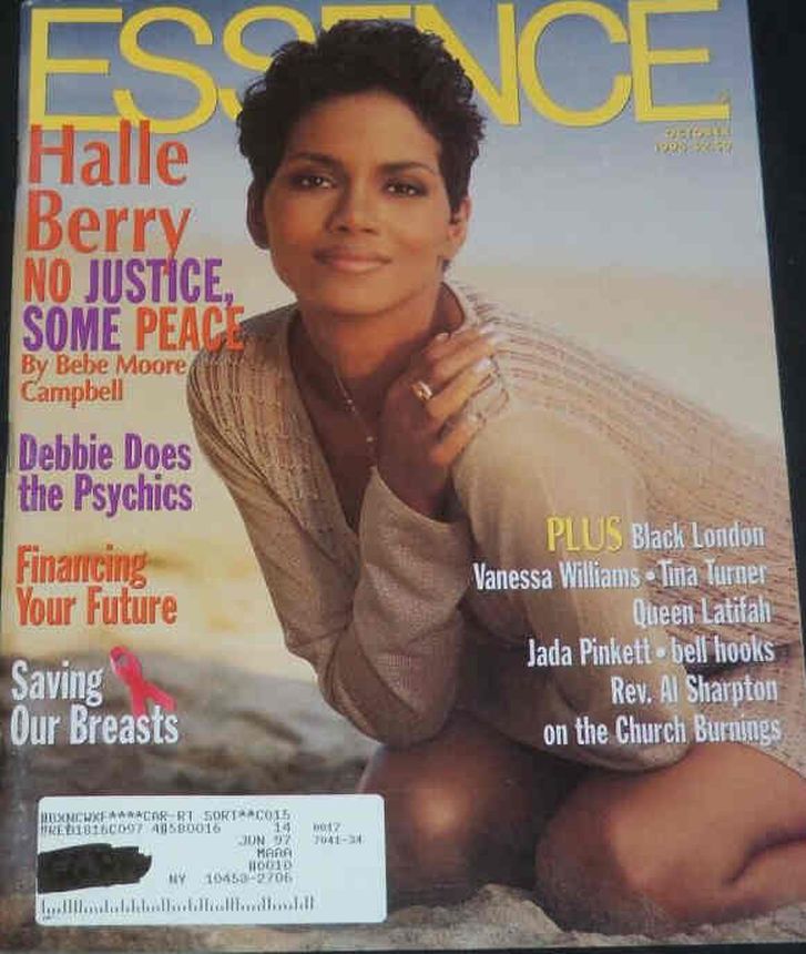 ESSENCE magazine side cover  October 1996