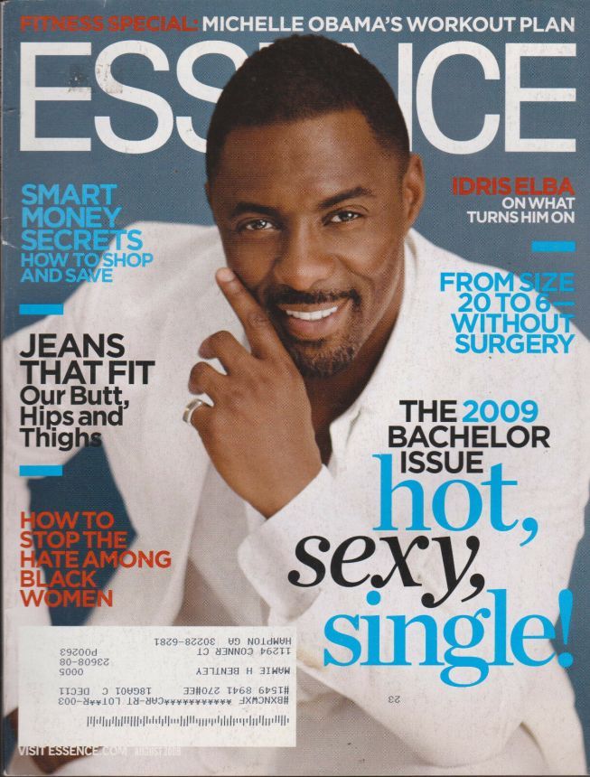ESSENCE magazine side cover  August 2009