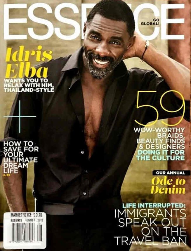 ESSENCE magazine side cover  August 2017