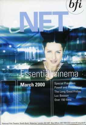 BFI SOUTHBANK GUIDE magazine side cover March 2000
