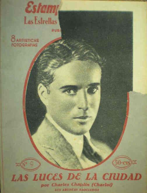ESTAMPAS DEL CINEMA magazine side cover Issue 9  1931
