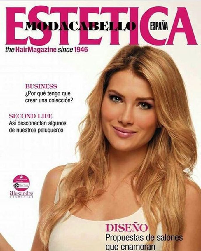ESTETICA SPAIN magazine side cover  April 2016