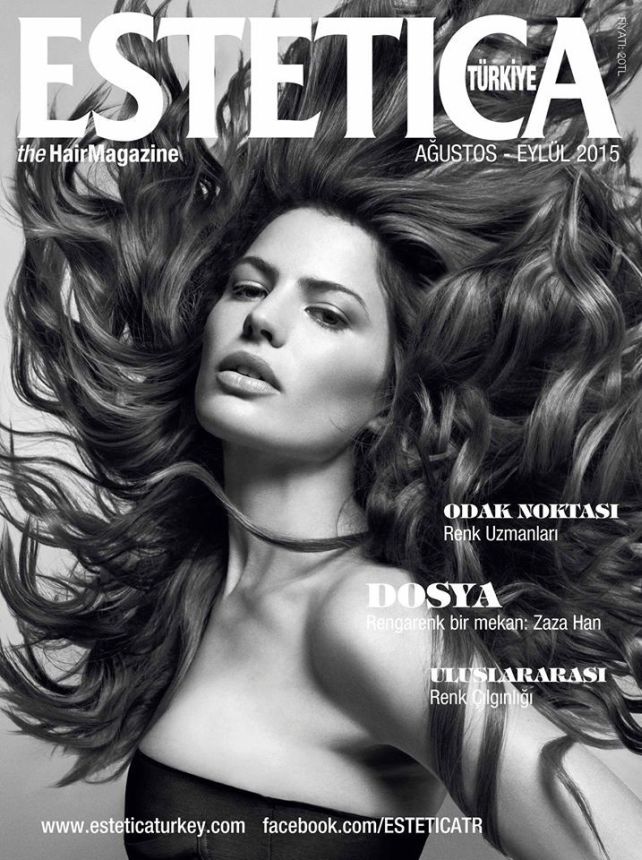 ESTETICA TURKEY magazine side cover  August/September 2015