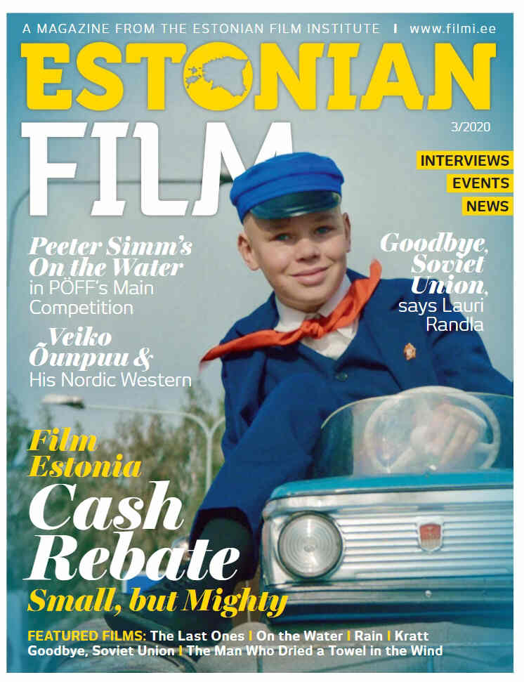 ESTONIAN FILM magazine side cover Issue 3   2020