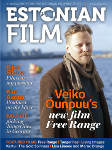 ESTONIAN FILM magazine side cover Issue 2  2013