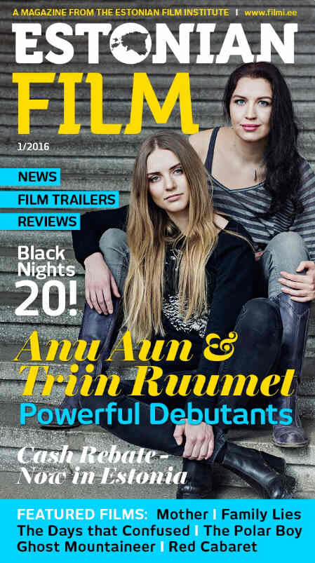 ESTONIAN FILM magazine side cover Issue 1  2016